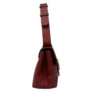 Gucci Leather Shoulder Red Bag Marmont GG